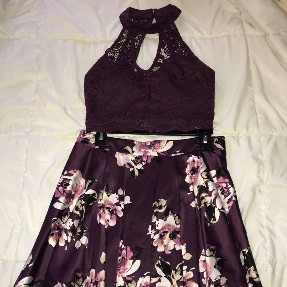 City Triangles Two Piece homecoming dress